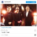 『MUSIC ON！ TV』で共演する（左から）品川祐、長渕剛、庄司智春 ※「庄司智春（品川庄司）」インスタグラム