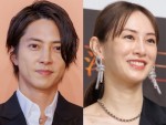 （左から）山下智久、北川景子