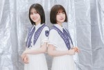 櫻坂46・的野美青（左）と大園玲（右）