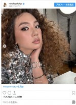 ヘアメイクアップアーティスト・小田切ヒロの手により激変した野呂佳代　※「野呂佳代」インスタグラム