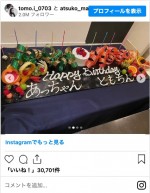 合同で誕生会を開いた前田敦子と板野友美　※「板野友美」インスタグラム