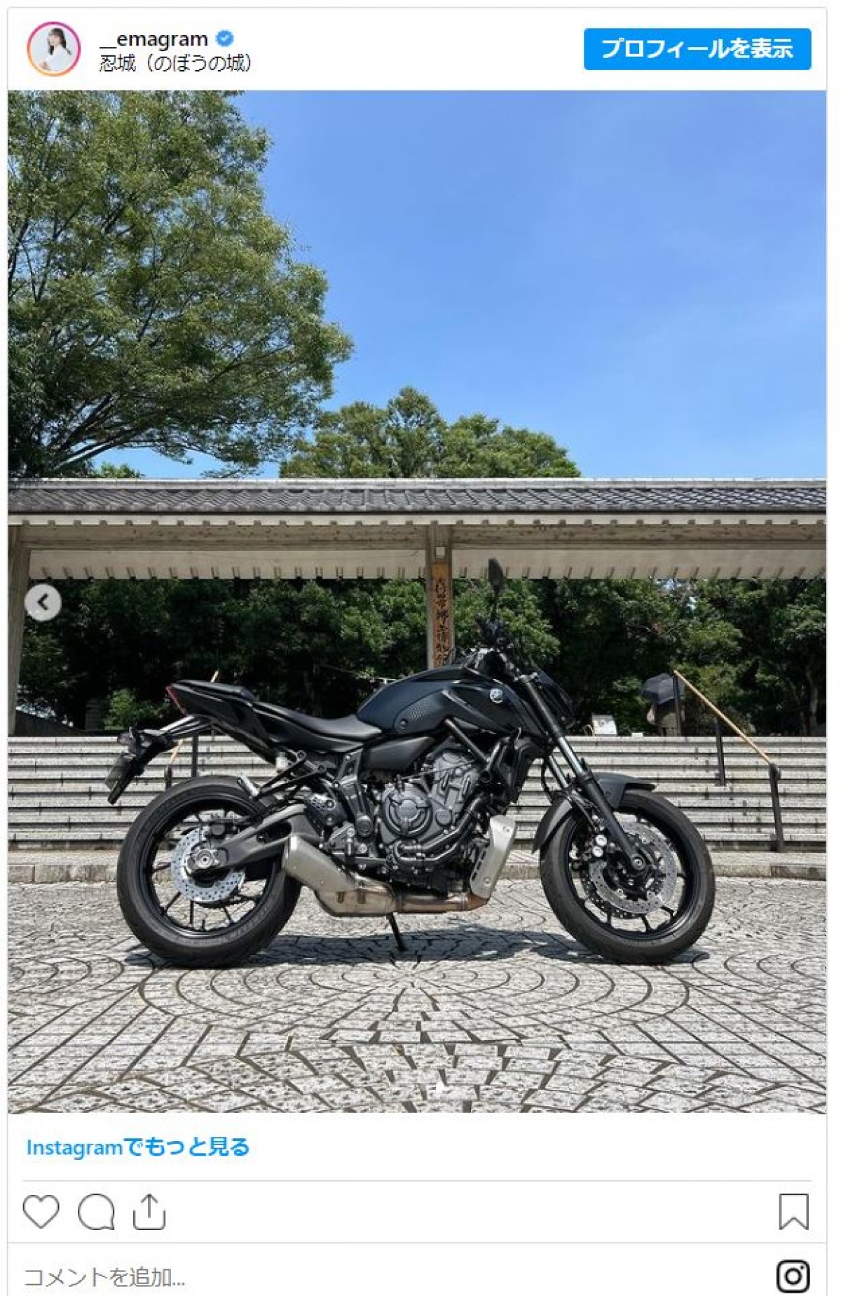 ＜バイクの日＞芸能人のクールな愛馬たち　K‐1王者から“かわいすぎるビールの売り子”まで！