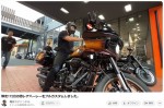 魔裟斗、愛車のハーレーをカスタム ※「魔裟斗」YouTubeチャンネル