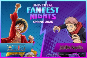 USJのノウハウがアメリカへ！ 『ONE PIECE』『呪術廻戦』のリアル体験がユニバーサル・スタジオ・ハリウッドに登場