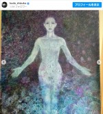 工藤静香、絵画にファン歓喜　※「工藤静香」インスタグラム