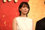 吉岡里帆、2026年大河ドラマ『豊臣兄弟！』出演者発表会見に登場