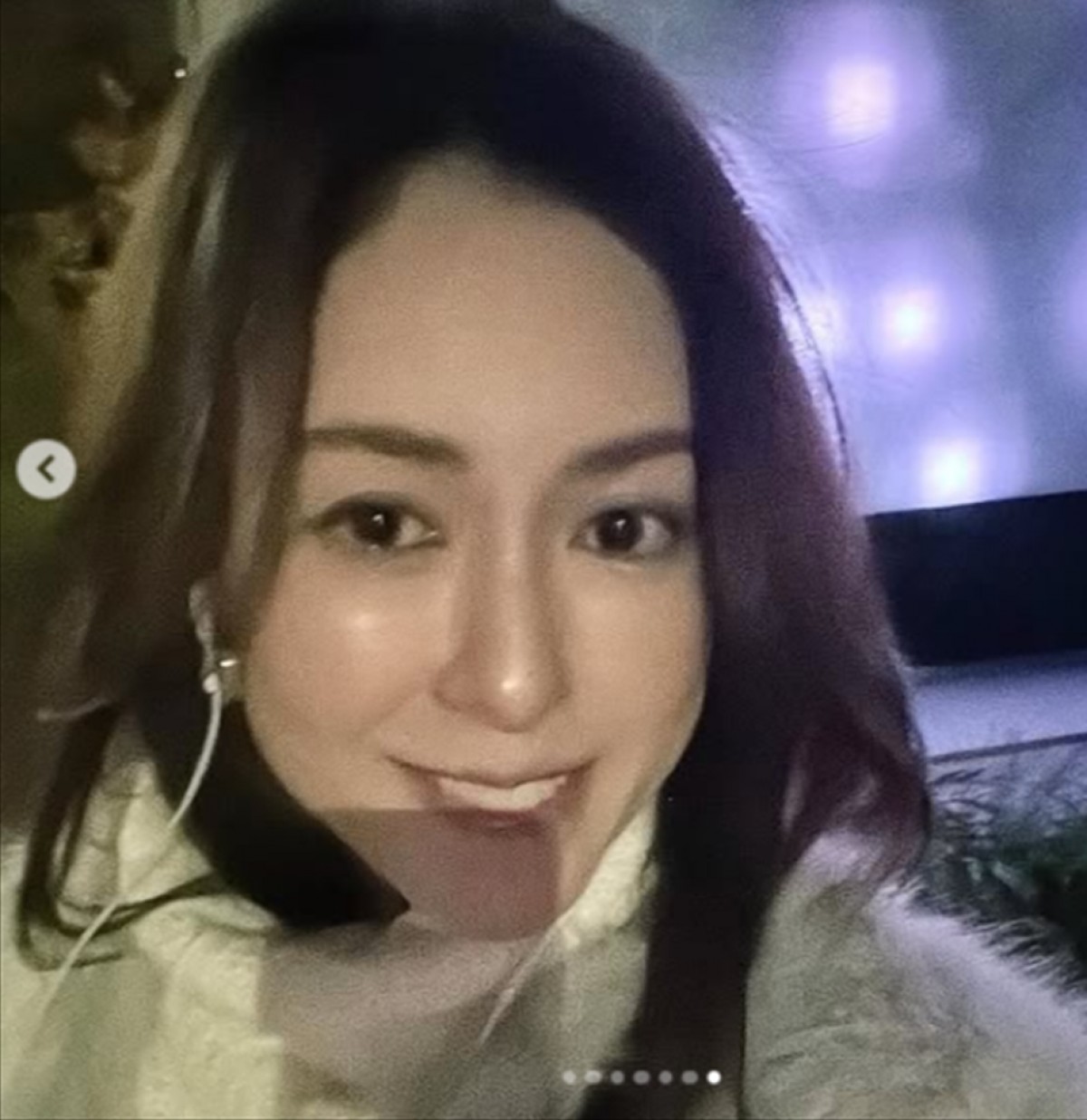 大河内志保、近影も美しすぎ　※「大河内志保」インスタグラム