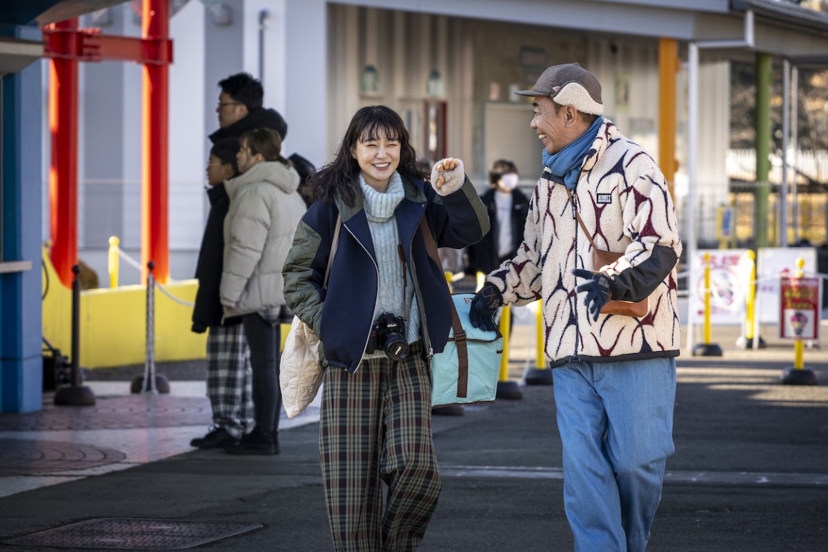 『春になったら』第3話　“雅彦”木梨憲武、“瞳”を誘って遊園地へ　そこに“一馬”濱田岳もやってくる