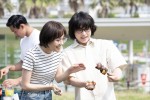 ドラマ『西園寺さんは家事をしない』、松井愛莉が楠見（松村北斗）の亡き妻に