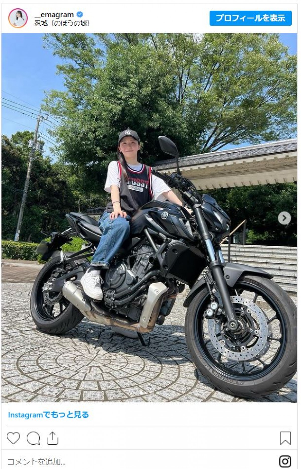 ＜バイクの日＞芸能人のクールな愛馬たち　K‐1王者から“かわいすぎるビールの売り子”まで！