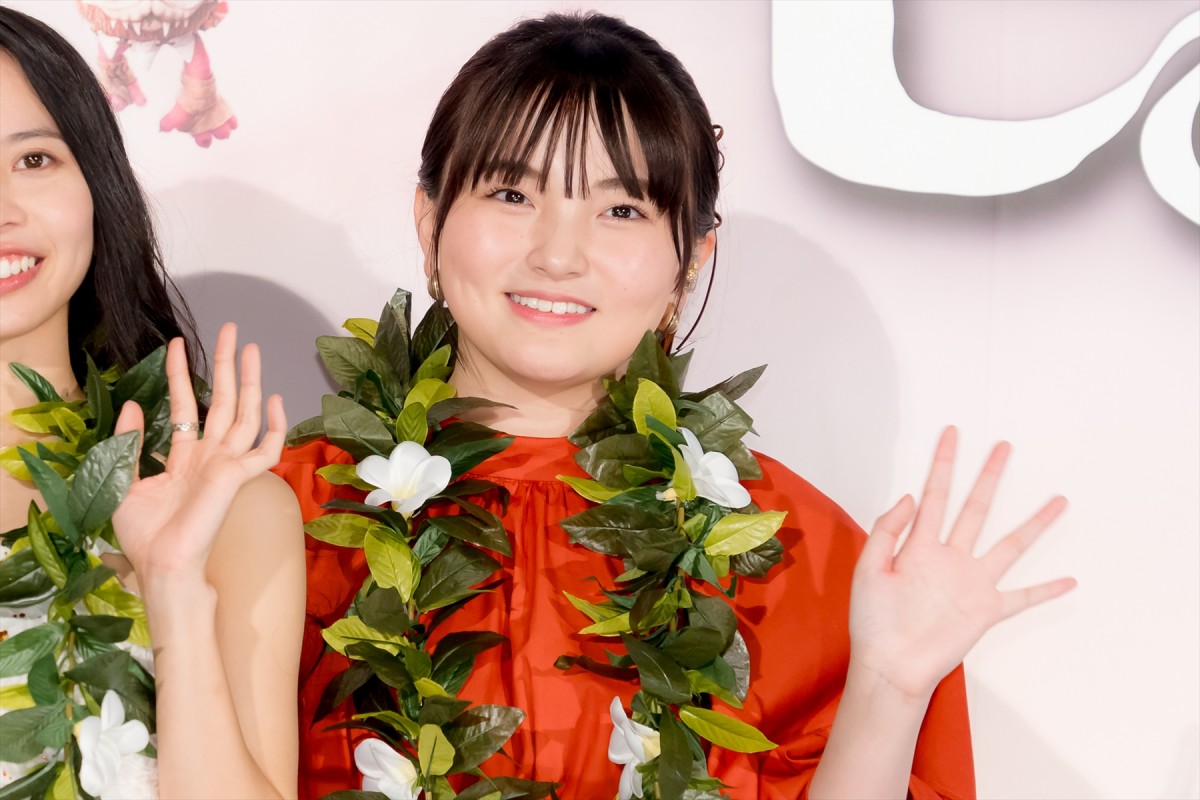 モアナ役・屋比久知奈、劇中歌を生歌唱　力強い歌声を観客に届ける