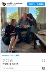 難病で引退のブルース・ウィリスさん、娘たちが近影を公開　※「Tallulah Willis」インスタグラム