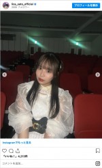 乃木坂46アンダー曲「それまでの猶予」MVオフショットを披露した佐藤璃果　※「佐藤璃果」インスタグラム