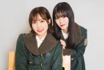 （左から）櫻坂46・松田里奈、山下瞳月