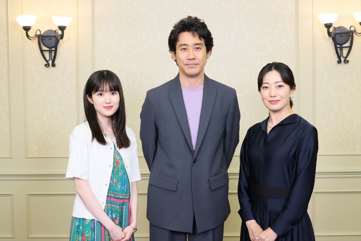 『ディア・ファミリー』大泉洋＆菅野美穂＆福本莉子、物語の舞台・名古屋に凱旋！　始球式登板も