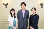 映画『ディア・ファミリー』名古屋凱旋イベントに登場した大泉洋、菅野美穂、福本莉子