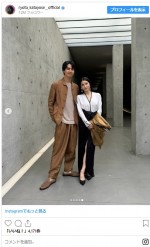 絵になりすぎ！　片寄涼太・土屋太鳳夫妻、初の公の場！　※「片寄涼太」インスタグラム