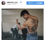 【写真】竹内涼真、“和彫りメイク姿”の肉体美に驚きの声「すご！」「完璧な仕上がり」