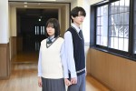 ドラマ『3年C組は不倫してます。』（左から）主演・莉子、共演の杢代和人（原因は自分にある。）