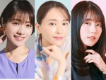 （左から）石原さとみ、新垣結衣、有村架純