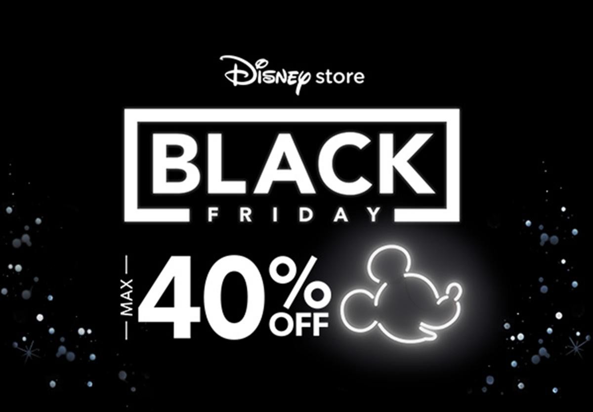 「ディズニーストア」ブラックフライデー開催！　最新商品などが最大40%OFFに