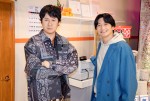 テレビアニメ『SAKAMOTO DAYS』インタビューより（左から）杉田智和、島崎信長（※「崎」の正式表記は「たつさき」）