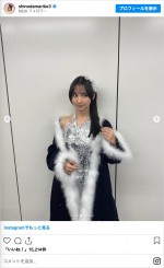 “大胆演技”で話題の篠田麻里子　※「篠田麻里子」インスタグラム