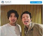 菅田将暉、山田裕貴との最新2ショで大変貌　ファン「誰かわからなかった」「ホンコンさんかとおもった」