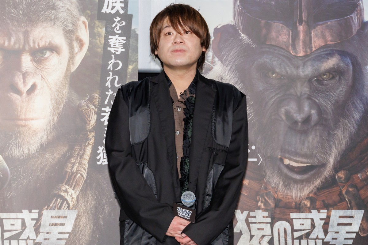 竹内力、猿役で声優挑戦　話し方に「結構悩んだ」