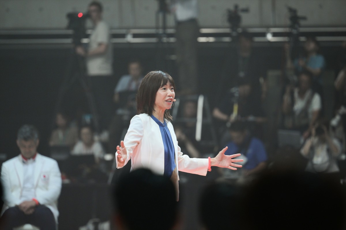 「パリ五輪 壮行会」、TEAM JAPAN旗手・江村美咲が意気込み語る　スキマスイッチも登場