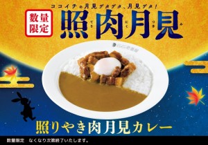 「ココイチ」初の“月見”メニュー登場！　とろ～り半熟タマゴ×照りやき肉のせた一品