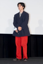 坂東龍汰、映画『ふれる。』完成披露試写会に登場