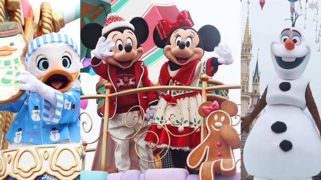 TDR「ディズニー・クリスマス」開催！　ランドで愛されるXmasパレードが今年で最後