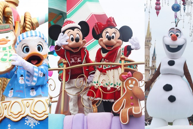 TDR「ディズニー・クリスマス」開催！　ランドで愛されるXmasパレードが今年で最後