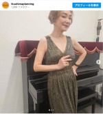 浅野温子63歳、金髪姿の近影　※「生島企画室」インスタグラム