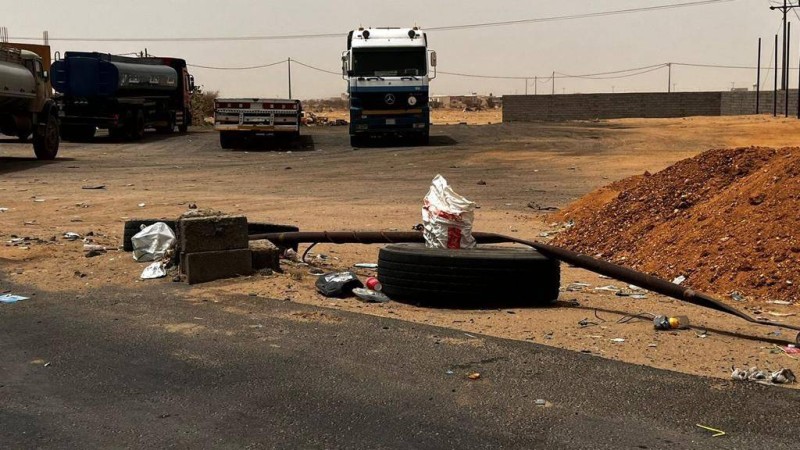 تشوه بصري في محيط موقع مهرجان الهجن