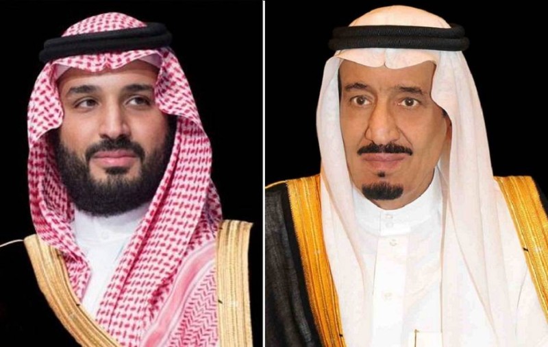 الملك سلمان وولي العهد الأمير محمد بن سلمان