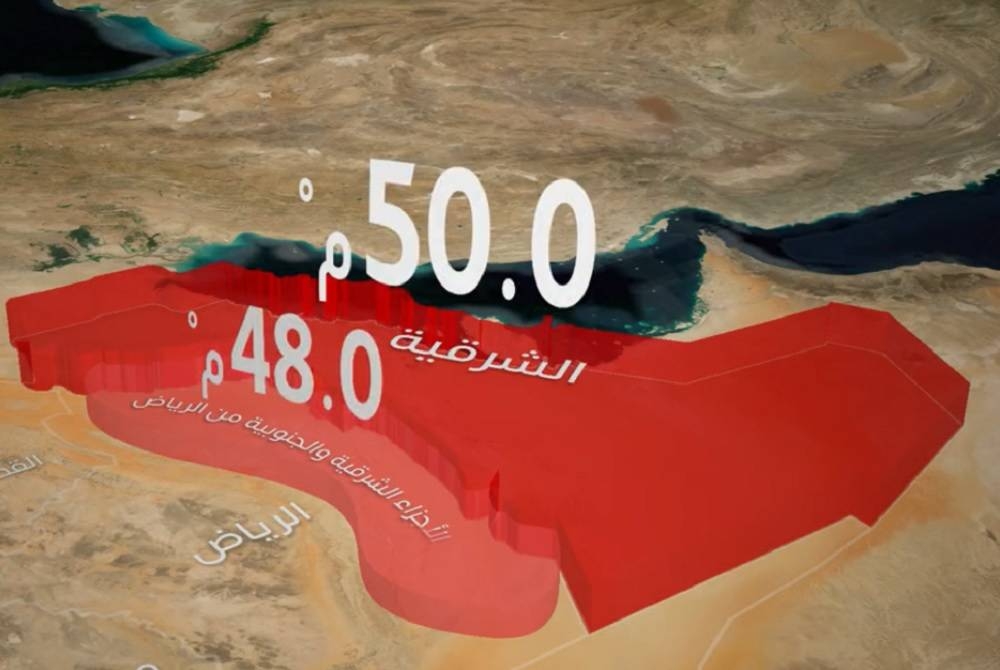 يستمر تأثير ارتفاع درجات الحرارة العظمى إلى 46 - 50 درجة مئوية