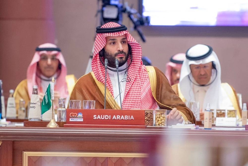 ولي العهد الأمير محمد بن سلمان مترئسا وفد السعودية في قمة قادة دول مجموعة العشرين