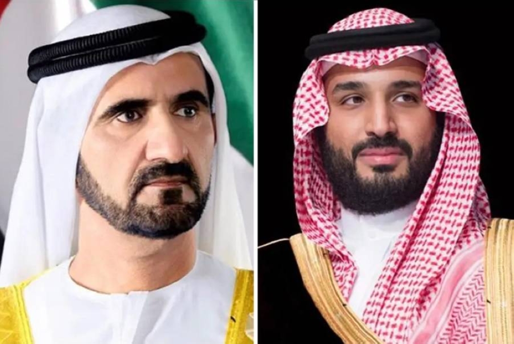 ولي العهد الأمير محمد بن سلمان والشيخ محمد بن راشد