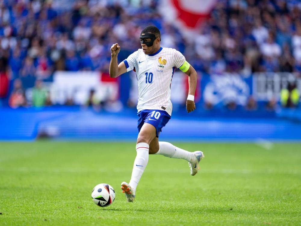 2XF63TY Kylian Mbappe (Frankreich, #10) am Ball, GER, France (FRA) vs Belgium (BEL), Fussball Europameisterschaft, UEFA EURO 2024, Round of 16, 01.07.2024

Foto: Eibner-Pressefoto/Michael Memmler