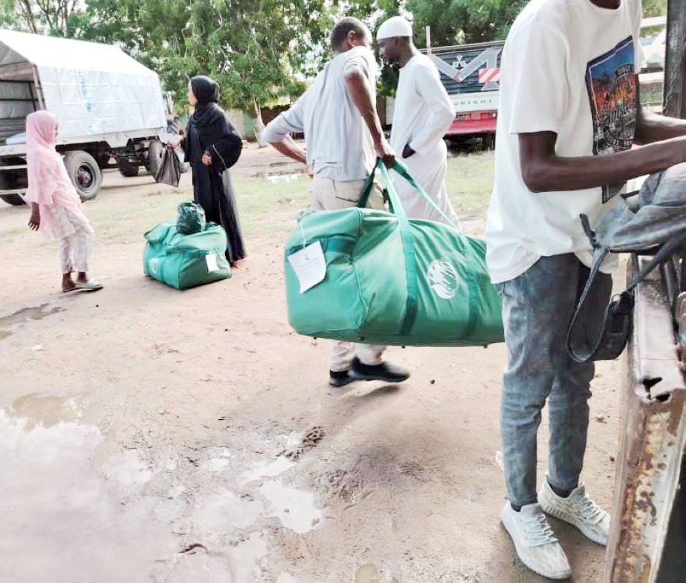 



توزيع 400 حقيبة إيوائية في محلية الدمازين بولاية النيل الأزرق في السودان.